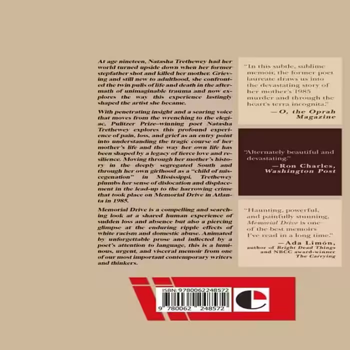 کتاب Memorial Drive اثر Natasha Trethewey انتشارات Ecco Reprint edition