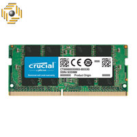 رم لپ تاپ DDR4 تک کاناله 2666 مگاهرتز CL22 کروشیال مدل CT8 ظرفیت 8 گیگابایت