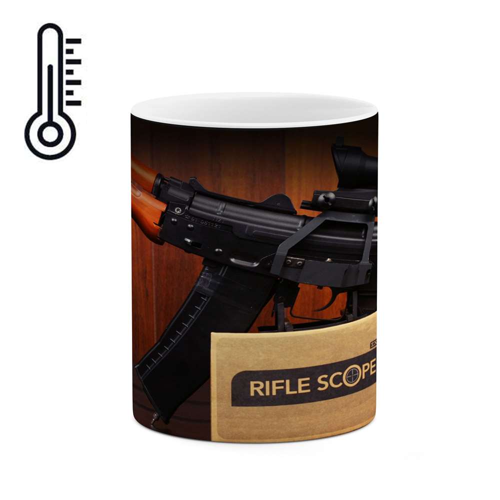 ماگ حرارتی طرح تفنگ  مدل mgph10998