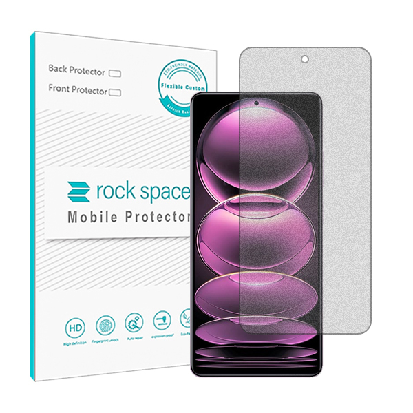 گلس شیائومی Redmi Note 12 Pro مدل نانو هیدروژل گیمینگ برند راک اسپیس کد 24081S
