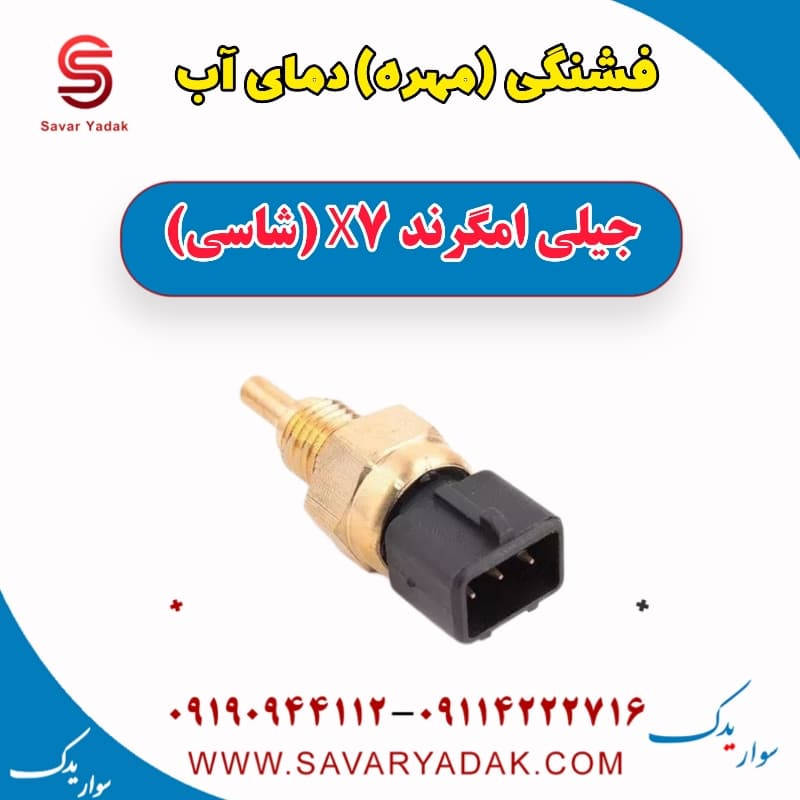 فشنگی (مهره) دمای آب جیلی امگرند X7 (شاسی)