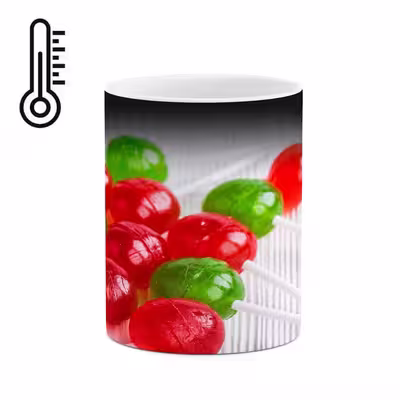ماگ حرارتی طرح آبنبات  مدل mgph11067