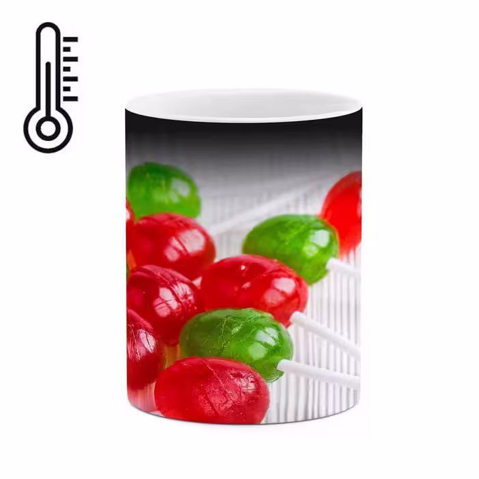 ماگ حرارتی طرح آبنبات  مدل mgph11067