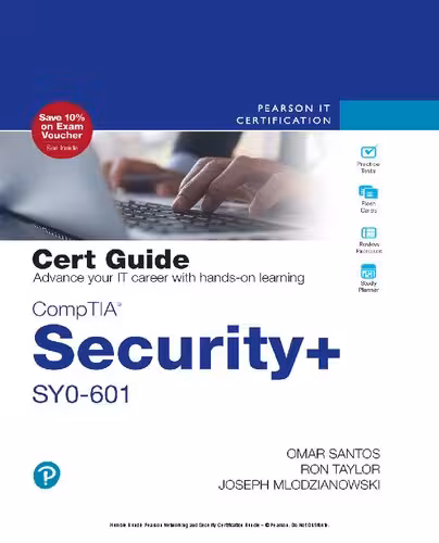 خرید و دانلود نسخه کامل کتاب CompTIA Security  SY0-601 Cert Guide