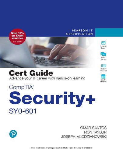 خرید و دانلود نسخه کامل کتاب CompTIA Security  SY0-601 Cert Guide