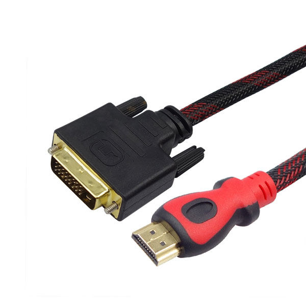کابل HDMI TO DVI 1/5M - یاسین کامپیوتر