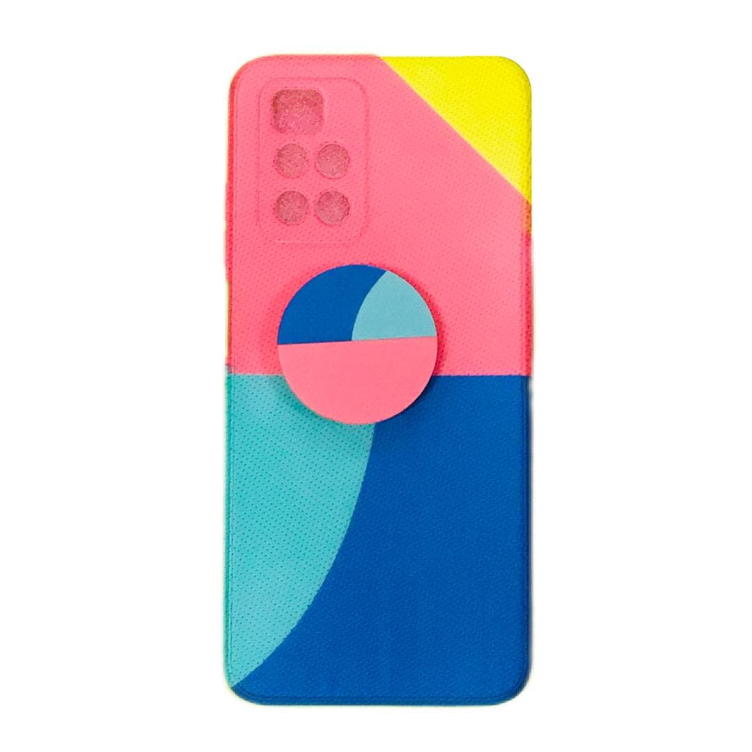 کاور مدل LOCA کد 12 مناسب برای گوشی موبایل شیائومی Redmi 10 به همراه پاپ سوکت