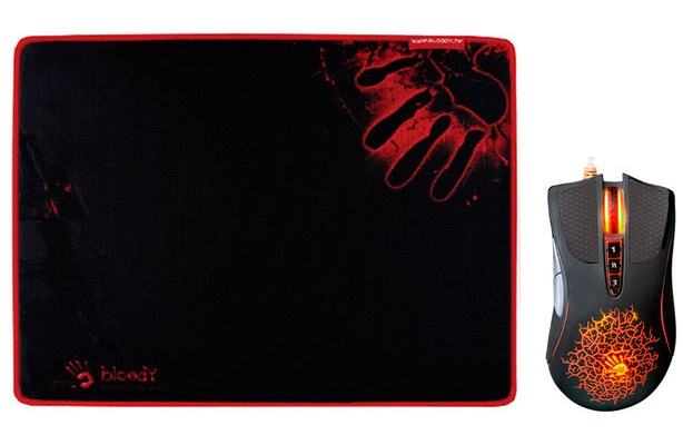 ماوس باندل گیمینگ ای فورتک مدل ای 9081