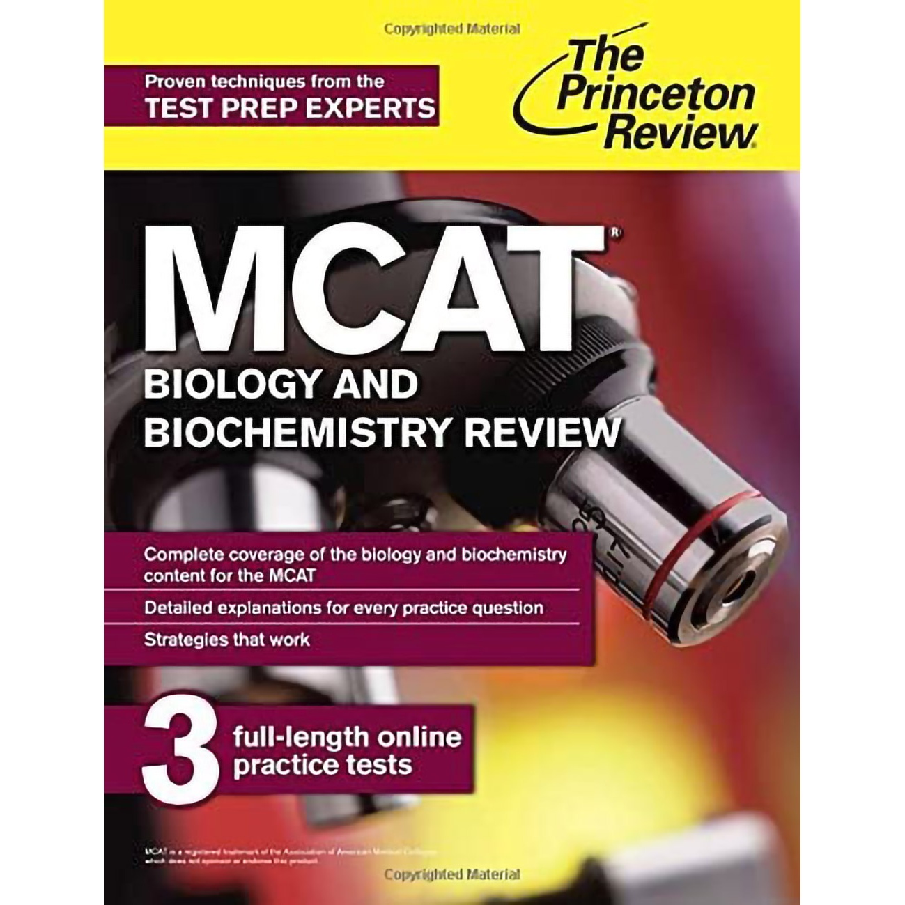 کتاب The Princeton Review MCAT Biology and Biochemistry Review 2015 اثر Geoff Martz انتشارات Princeton Review