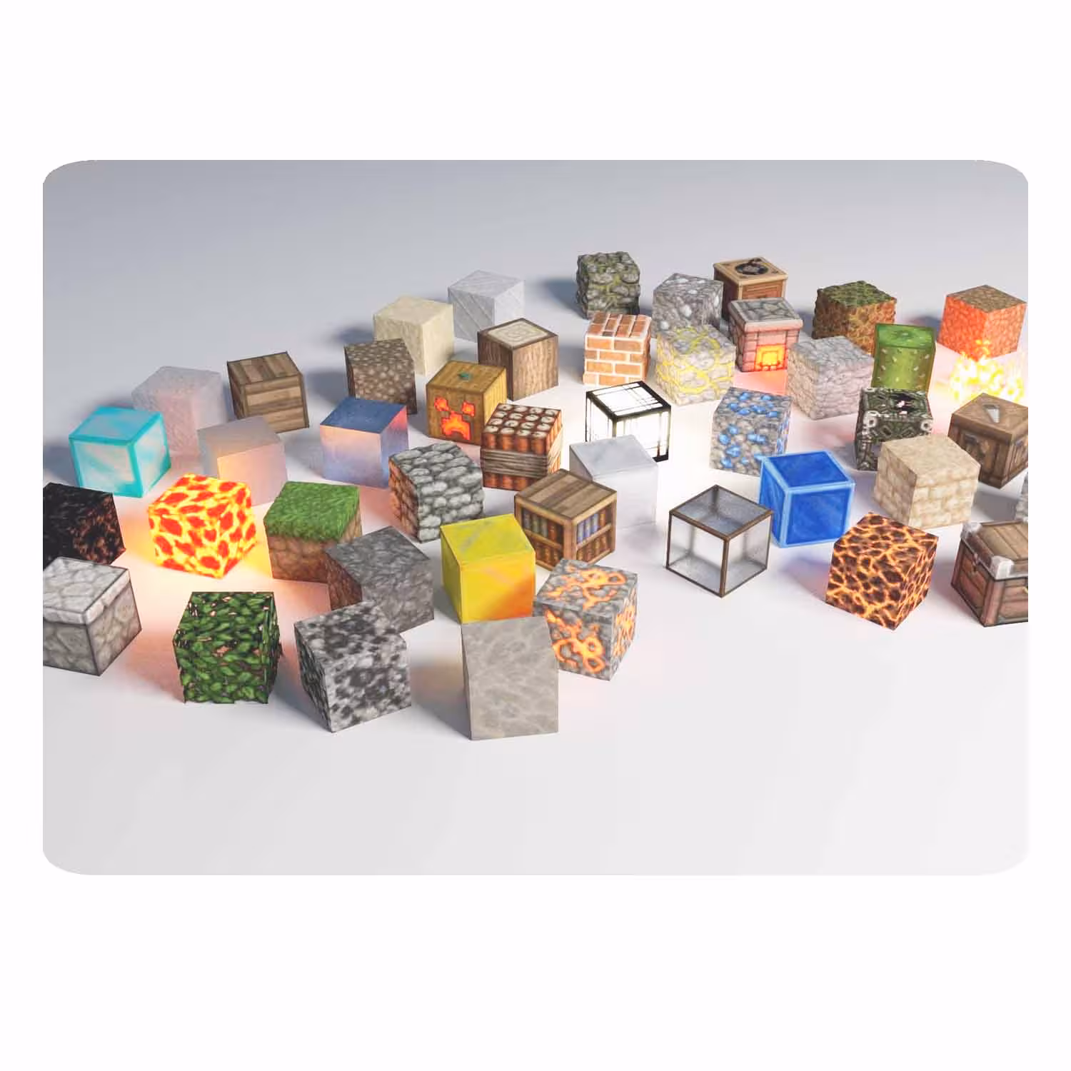 ماوس پد طرح Cubes کد A41