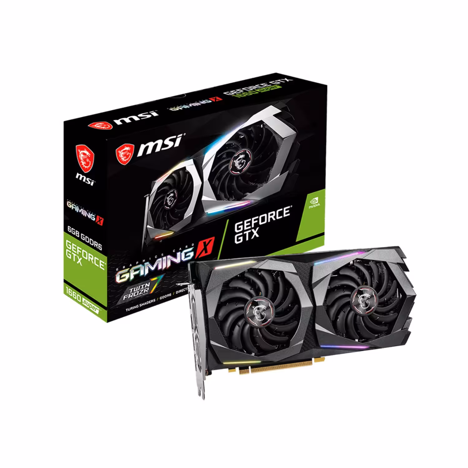 کارت گرافیک ام اس آی GTX 1660 SUPER™ GAMING X