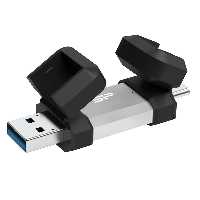 فلش 64 گیگ سیلیکون پاور Silicon Power Mobile C51 OTG Type-C USB3.2