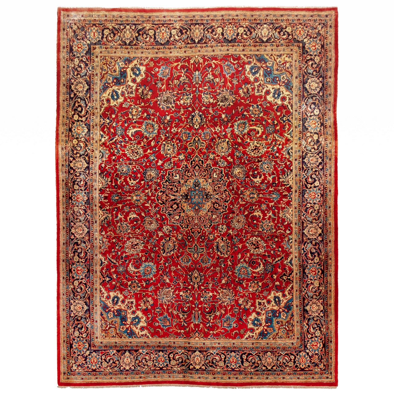 فرش قدیمی دستباف هشت متری سی پرشیا کد 705078