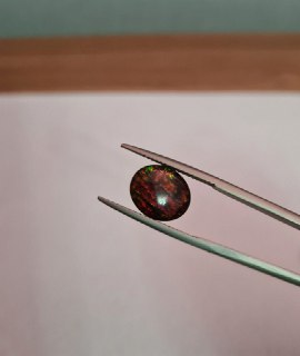 نگین قیمتی آمولیت دابلت اصل 2136