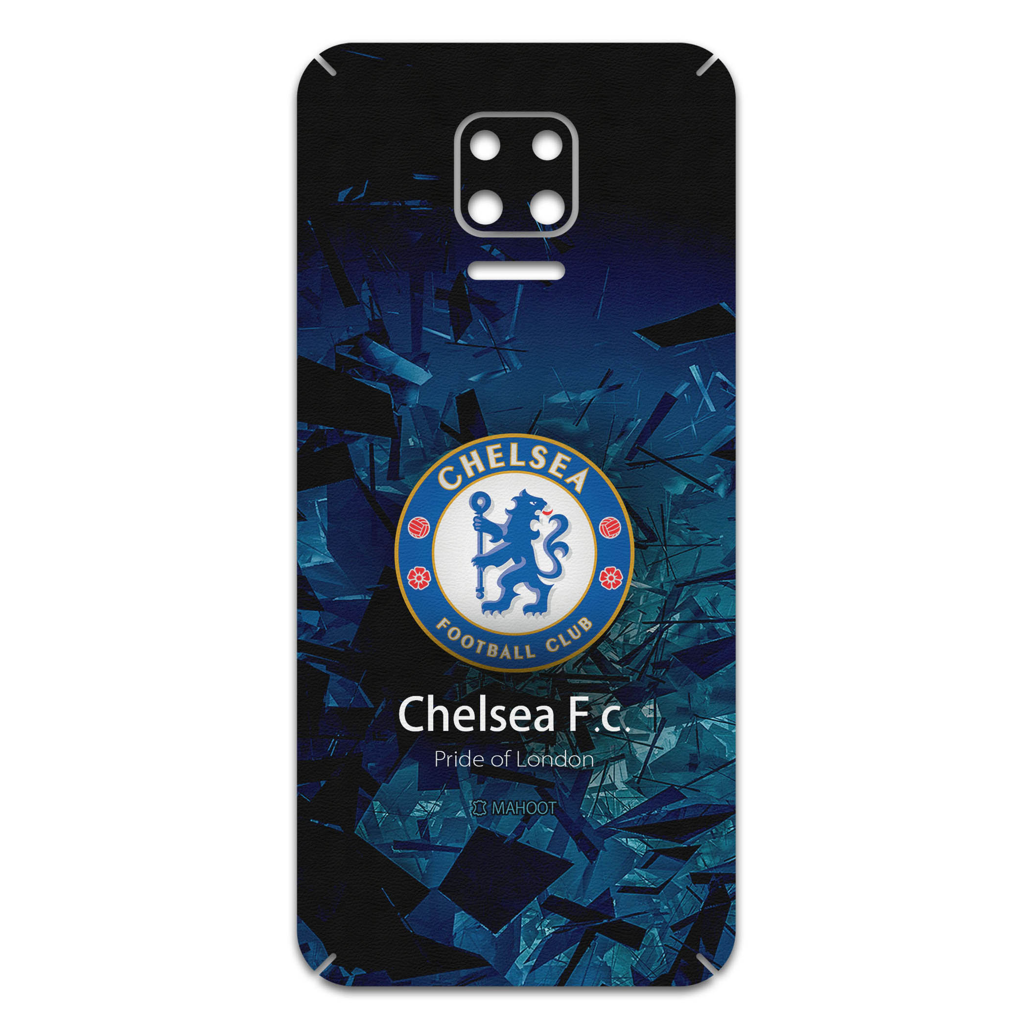 برچسب پوششی ماهوت مدل Chelsea-FC مناسب برای گوشی موبایل شیائومی Redmi Note 9S