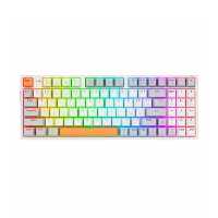 صفحه کلید باسیم ردراگون مدل KITAVA K636WGO-RGB • سوئیچ قرمز