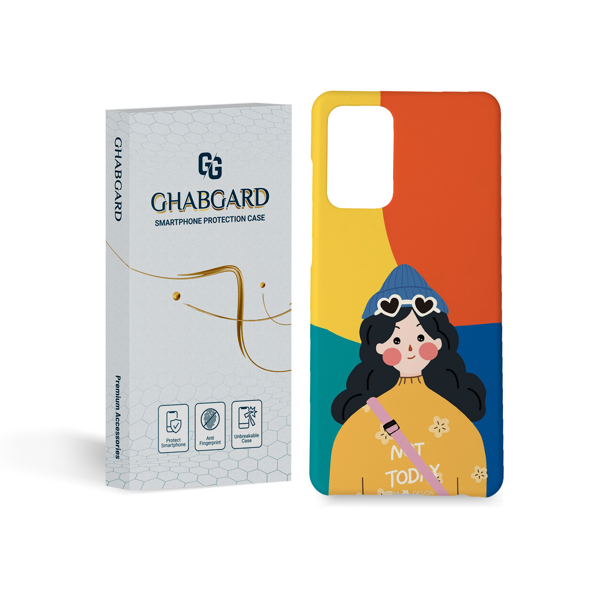 کاور قاب گارد مدل دخترانه مناسب برای گوشی موبایل سامسونگ  galaxy a72