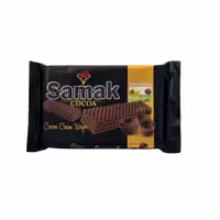 ویفر اکسترا کاکائویی سامک با کرم کاکائو 110g آدرین