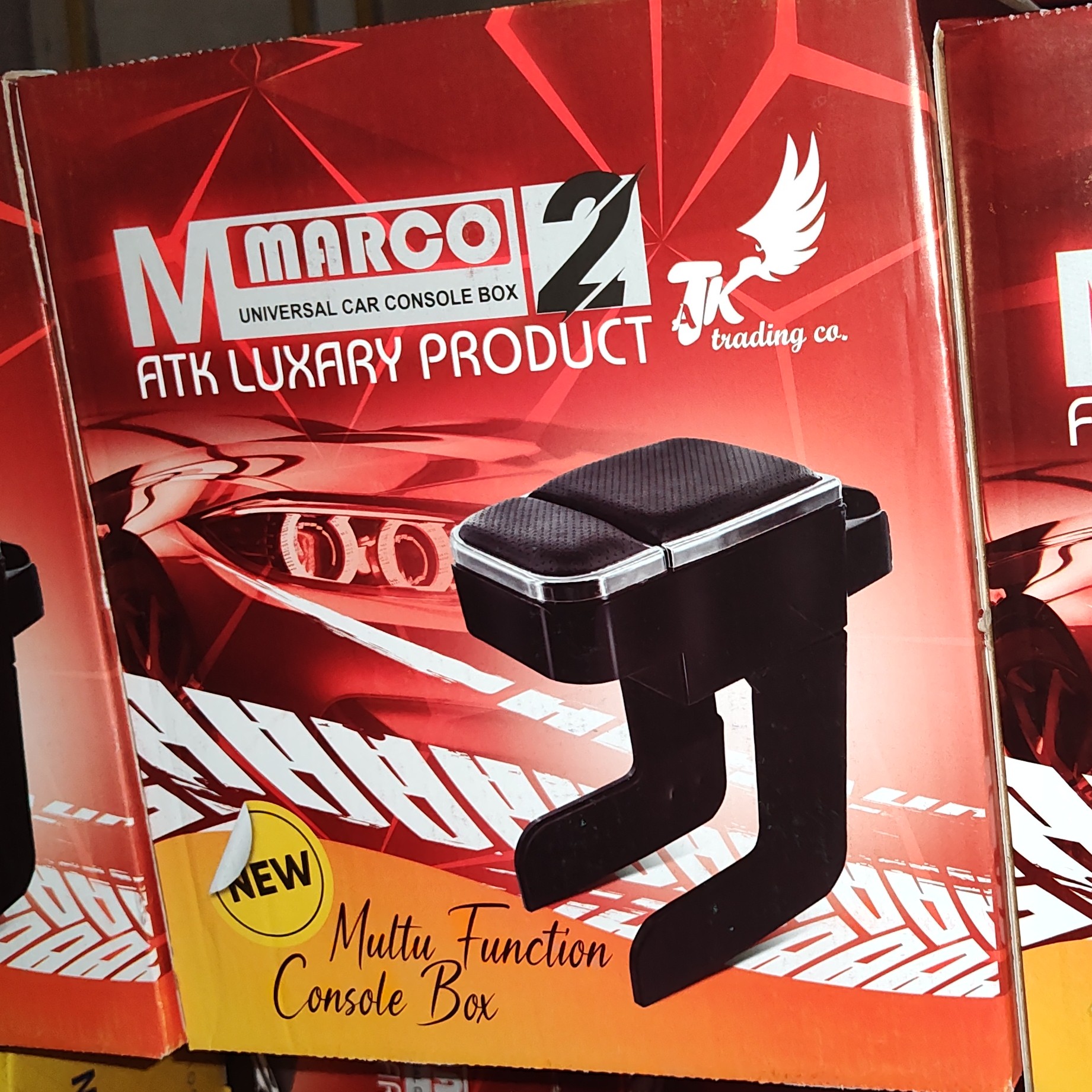 کنسول دور استیل با کیفیت مخصوص پراید با جای لیوان 