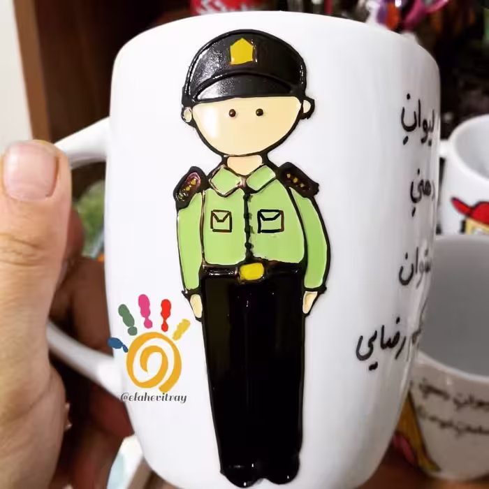 ماگ پلیس، ماگ پلیسی، ماگ مشاغل، ماگ برجسته،لیوان پلیس، کادو مردانه 