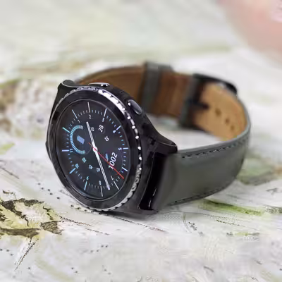 برچسب ماهوت طرح Night_Army_Pixel مناسب برای ساعت هوشمند سامسونگ Galaxy Gear S2 Classic