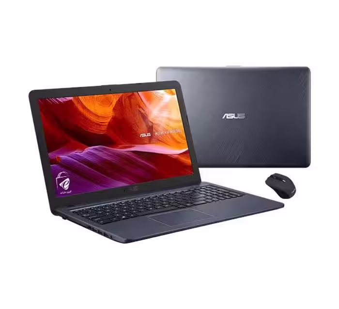 لپ تاپ 15.6 اینچی ایسوس مدل X543UB-i5-4G RAM   موس وایرلس هدیه