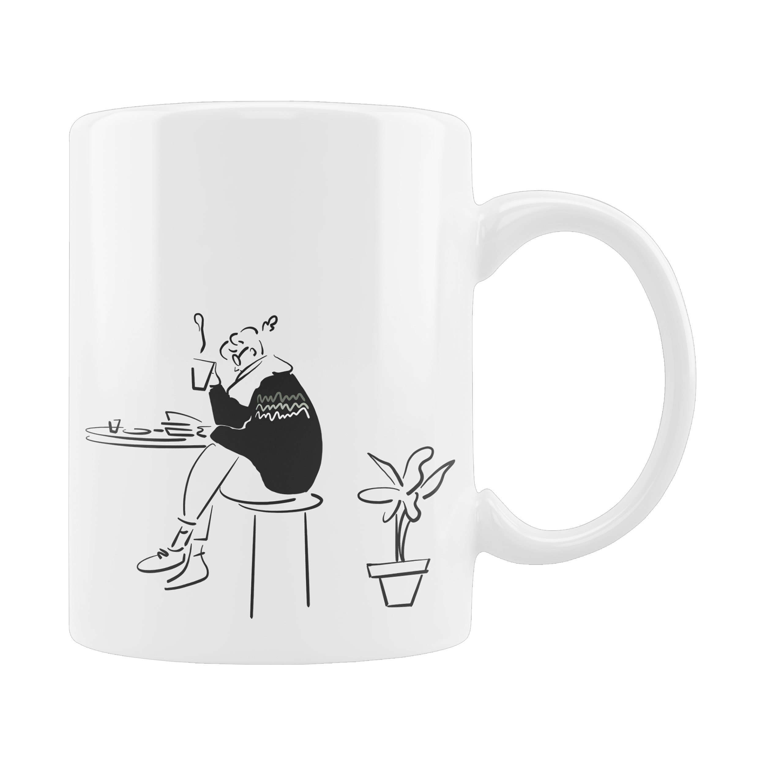 ماگ طرح مینیمال 1