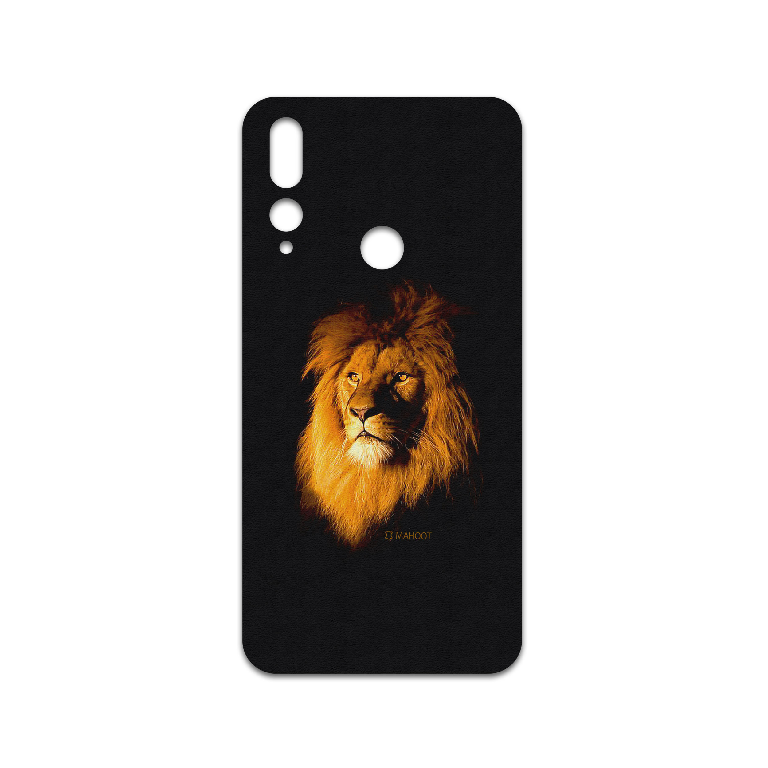 برچسب پوششی ماهوت مدل Lion مناسب برای گوشی موبایل هوآوی Y9 Prime 2019