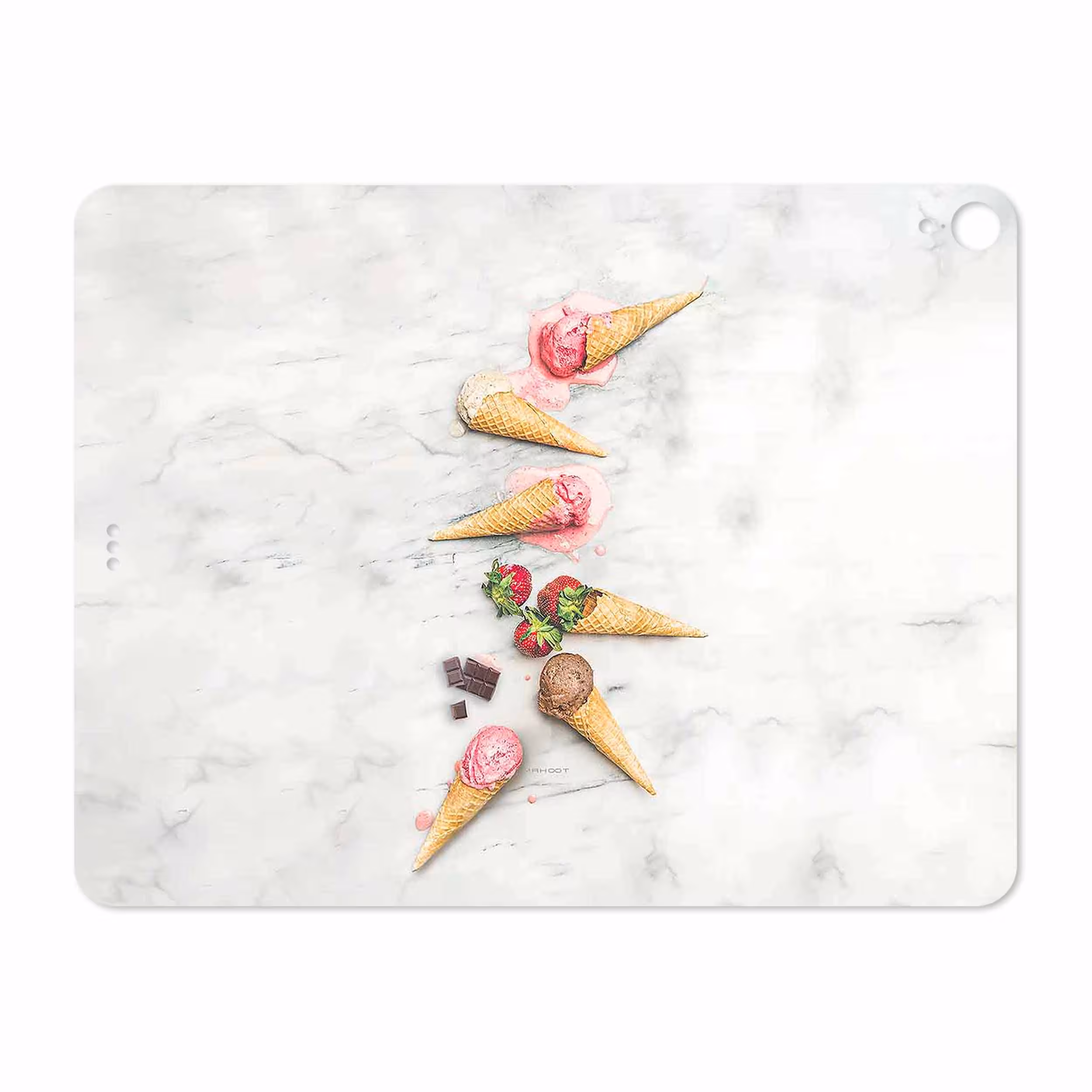 برچسب پوششی ماهوت مدل Funnel ice cream مناسب برای تبلت اپل iPad Pro 12.9 (GEN 3) 2018 A1983