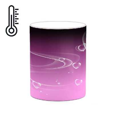 ماگ حرارتی کاکتی طرح Love مدل mgh20656