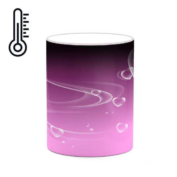 ماگ حرارتی کاکتی طرح Love مدل mgh20656