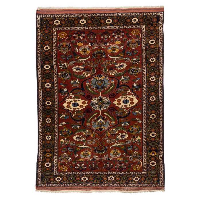 فرش قدیمی دستباف دو متری سی پرشیا کد 187171