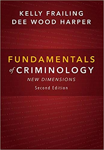 خرید و دانلود نسخه کامل کتاب Fundamentals of Criminology: New Dimensions, Second Edition