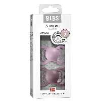 پستانک 2عددی Supreme بنفش +6ماه بیبس BIBS