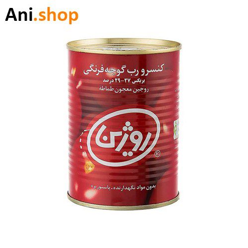 رب گوجه فرنگی روژین 400 گرم کد F5