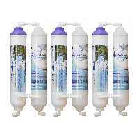 فیلتر تصفیه آب یخچال و فریزر آکوا پیورست مدل ALKALINE PP 2500G مجموعه 6 عددی