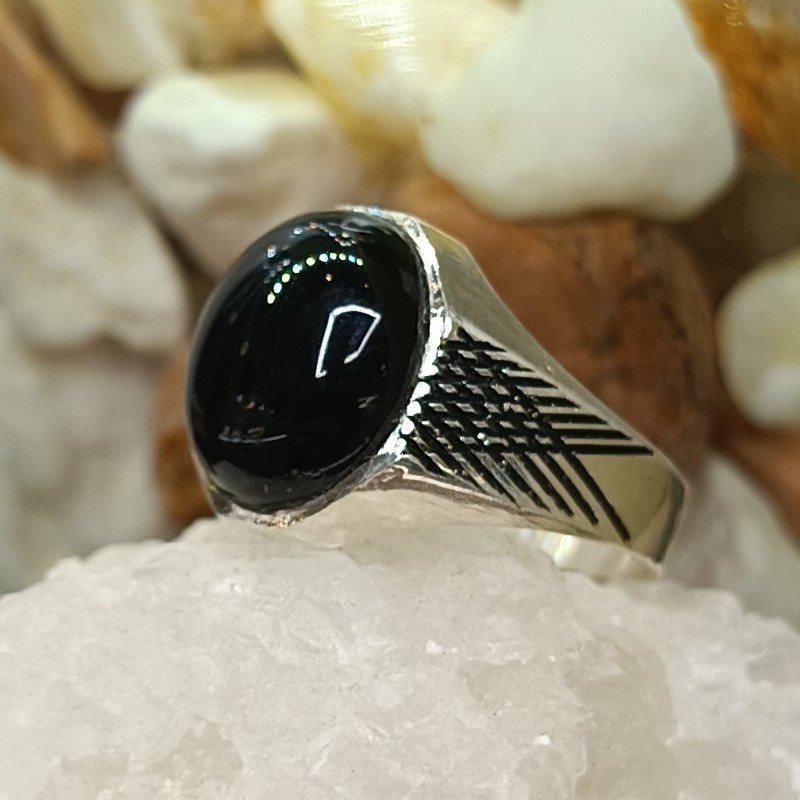 انگشتر نقره بچه گانه حرزدار دستساز