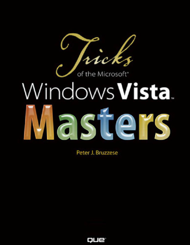 خرید و دانلود نسخه کامل کتاب Tricks of the Microsoft Windows Vista Masters