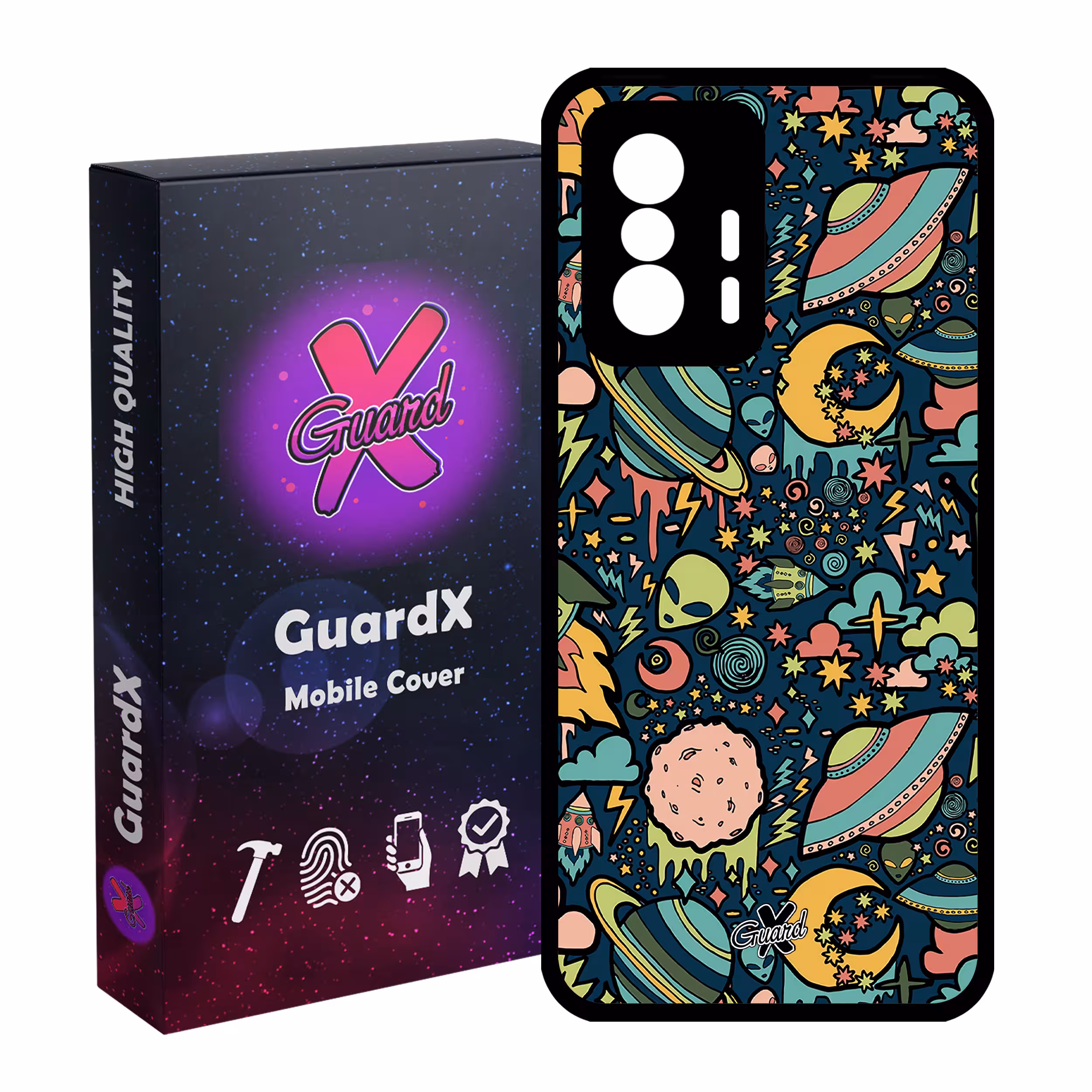 کاور گارد ایکس طرح Galaxy مدل Glass10191 مناسب برای گوشی موبایل شیائومی 11T Pro / 11T