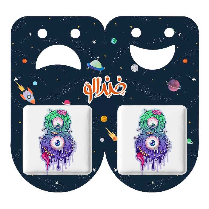 پیکسل خندالو مدل ترسناک کد 1539 به همراه مگنت