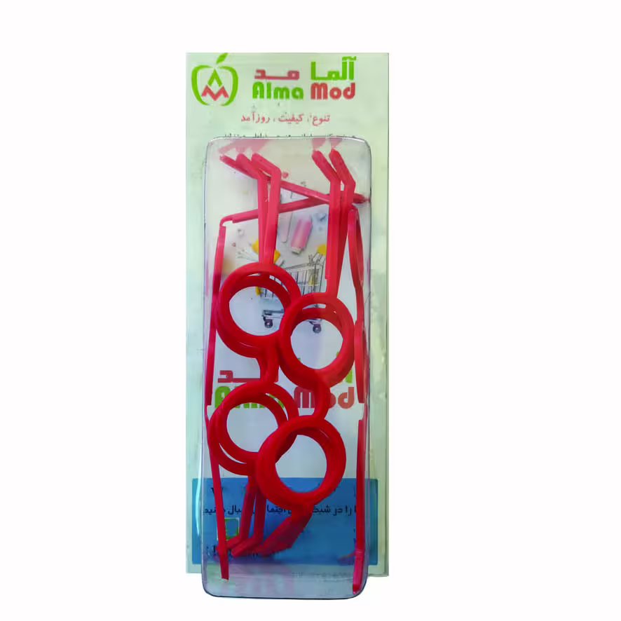 عینک عروسک سازی آلمامد کد RED بسته 10 عددی