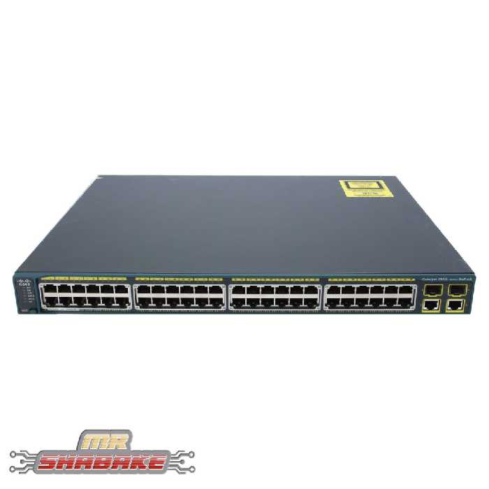 قیمت و خرید سوئیچ سیسکو WS-C2960-48PST-L | مسترشبکه