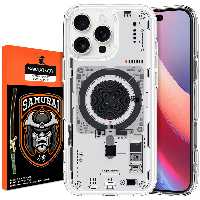 کاور سامورایی مدل SPG-Hybrid مناسب برای گوشی موبایل اپل iPhone 16 Pro Max | کالا مکس