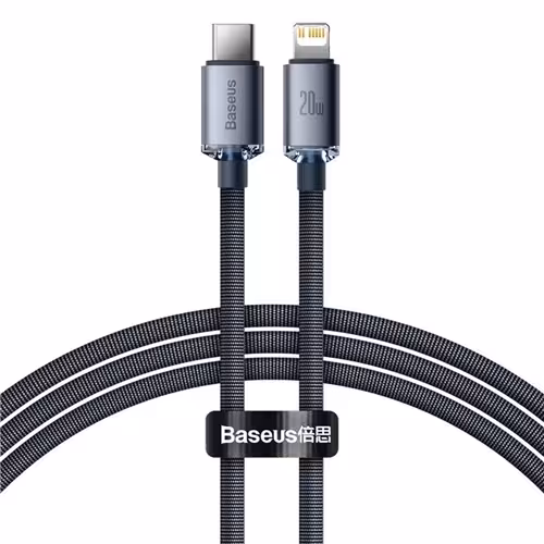 کابل شارژ تایپ سی به لایتنینگ 20 وات بیسوس Baseus Fast Charging Data Cable CAJY000201