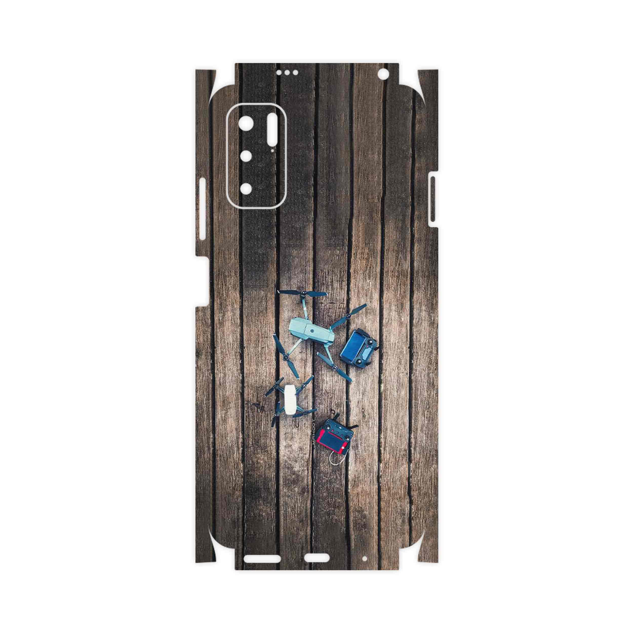 برچسب پوششی ماهوت مدل Drone-FullSkin مناسب برای گوشی موبایل شیائومی Redmi Note 10 5G