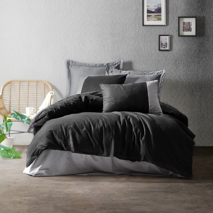 سرویس ملحفه کاتن باکس مدلPlain دو نفره 4 تکه