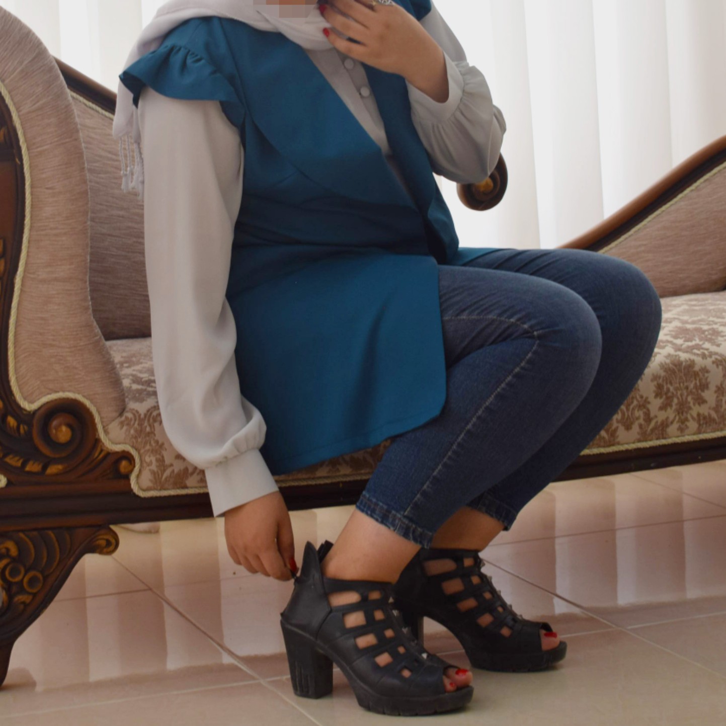 ست دو تکه وست و شومیز کد 0013