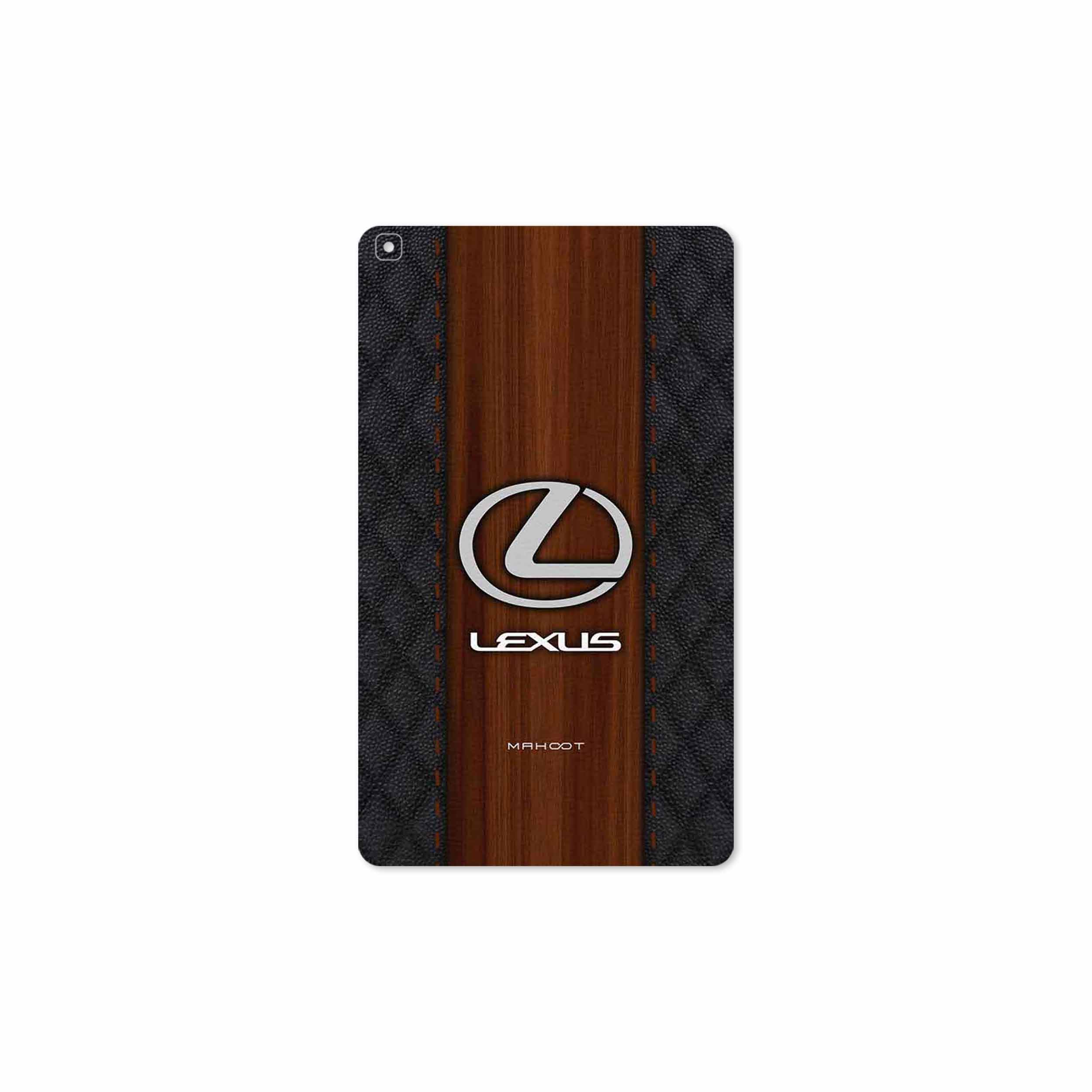 برچسب پوششی ماهوت مدل Lexus-Logo مناسب برای تبلت سامسونگ Galaxy Tab A 8.0 2019 T295