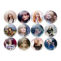 پیکسل الوپیکسل طرح لیسا بلک پینک کد 1124 مجموعه 12 عددی