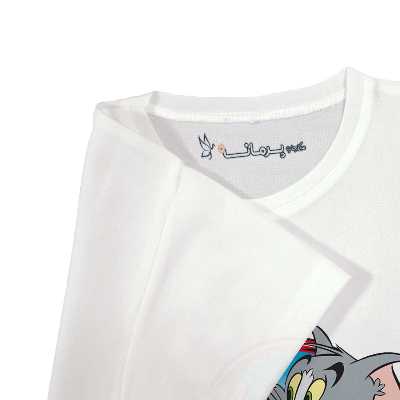 تی شرت بچگانه پرمانه طرح tom and jerry کد pmt.2946